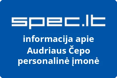 Audriaus Čepo personalinė įmonė