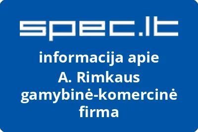 A. Rimkaus gamybinė-komercinė firma