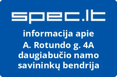 A. Rotundo g. 4A daugiabučio namo savininkų bendrija