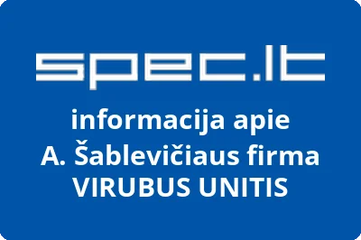 A. Šablevičiaus firma VIRUBUS UNITIS