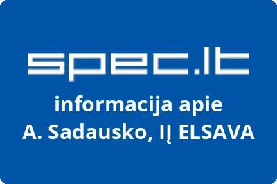 A. Sadausko, IĮ ELSAVA