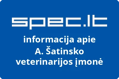 A. Šatinsko veterinarijos įmonė