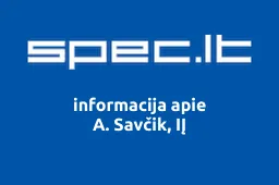 A. Savčik, IĮ | spec.lt