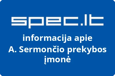 A. Sermončio prekybos įmonė