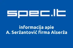 A. Seržantovič firma Alserža iliustracija