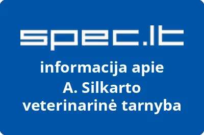 A. Silkarto veterinarinė tarnyba