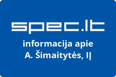 A. Šimaitytės, IĮ