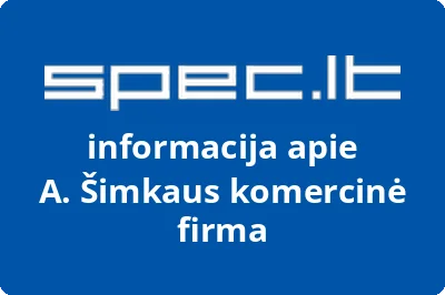 A. Šimkaus komercinė firma