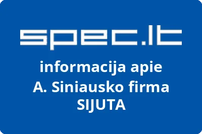 A. Siniausko firma SIJUTA