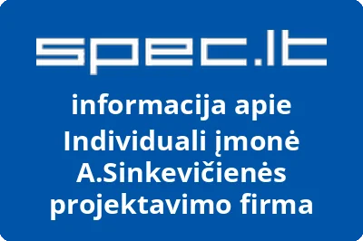 A.Sinkevičienės projektavimo firma, IĮ
