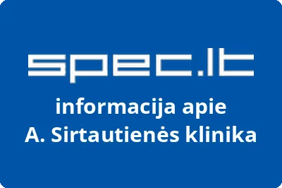 A. Sirtautienės klinika | spec.lt