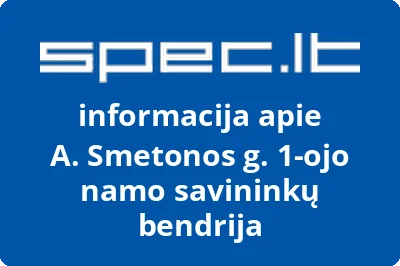 A. Smetonos g. 1ojo namo savininkų bendrija