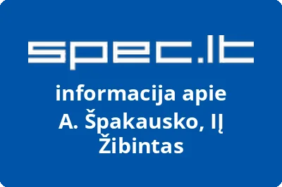 A. Špakausko, IĮ Žibintas