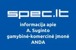 A. Suginto gamybinė-komercinė įmonė ANDA