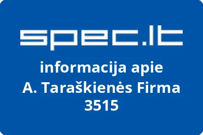 A. Taraškienės Firma 3515