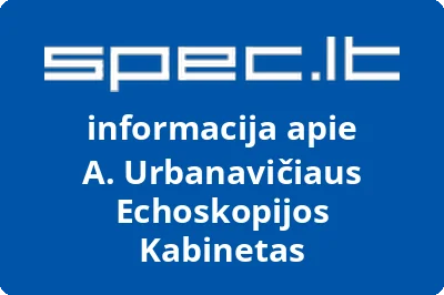 A. Urbanavičiaus Echoskopijos Kabinetas