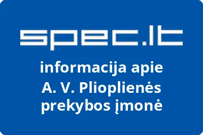 Angelės Valesės Plioplienės prekybos įmonė