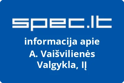 A. Vaišvilienės Valgykla, IĮ