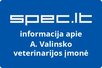 Arvydo Valinsko veterinarinė įmonė