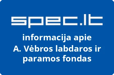 A. Vėbros labdaros ir paramos fondas