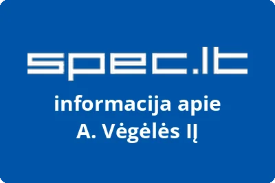 A. Vėgėlės, IĮ