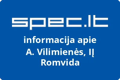 A. Vilimienės, IĮ Romvida