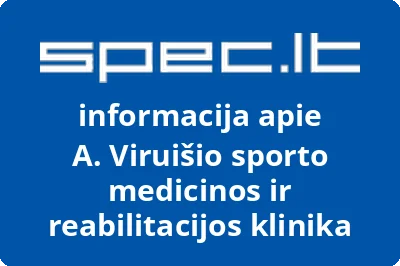 A. Viruišio sporto medicinos ir reabilitacijos klinika