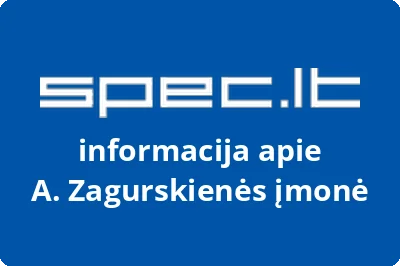 A. Zagurskienės įmonė