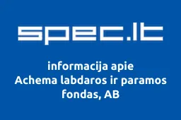 Achema labdaros ir paramos fondas, AB