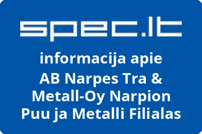 Narpes Tra & Metall Oy Narpion Puu ja Metalli filialas, AB