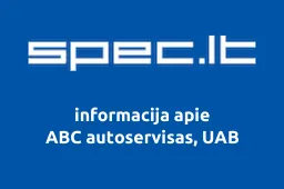 ABC autoservisas, UAB