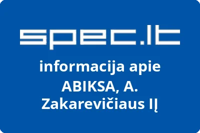 ABIKSA, A. Zakarevičiaus, IĮ