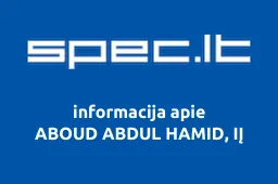 ABOUD ABDUL HAMID, IĮ