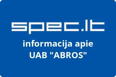 ABROS, UAB | spec.lt