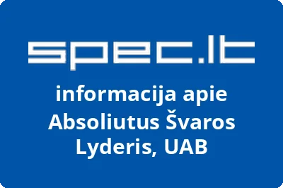 Absoliutus švaros lyderis, UAB