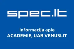 ACADEMIE, UAB VENUSLIT