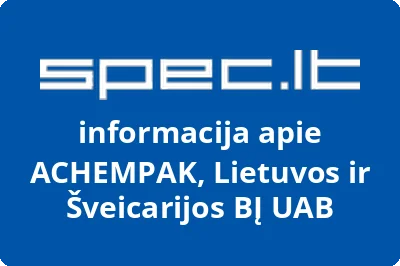 ACHEMPAK, UAB