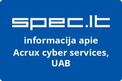 Acrux cyber services, UAB