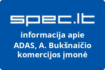 ADAS, A. Bukšnaičio komercijos įmonė
