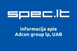 Adcon group lp, UAB iliustracija