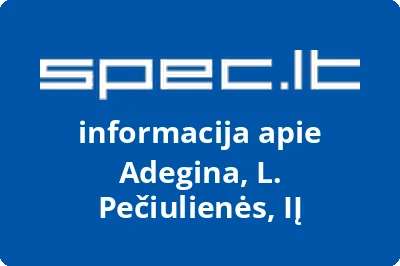 Adegina, L. Pečiulienės, IĮ