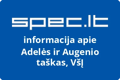 Adelės ir Augenio taškas, VšĮ
