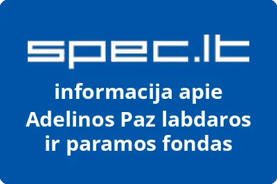 Adelinos Paz labdaros ir paramos fondas | spec.lt