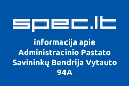 Administracinio Pastato Savininkų Bendrija Vytauto 94A