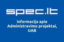 Administravimo projektai, UAB | spec.lt