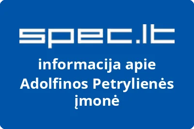 Adolfinos Petrylienės įmonė