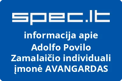 Adolfo Povilo Zamalaičio individuali įmonė AVANGARDAS