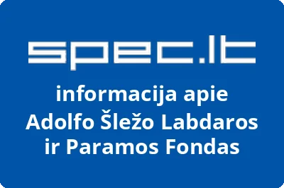 Adolfo Šležo Labdaros ir Paramos Fondas