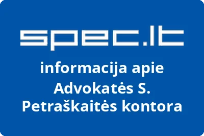 Advokatės S. Petraškaitės kontora