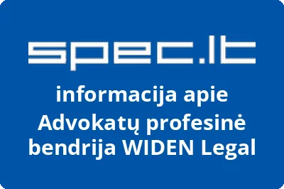 Advokatų profesinė bendrija WIDEN Legal
